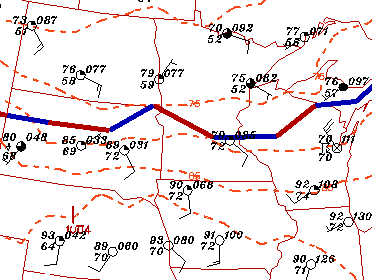 how to draw an isotherm map