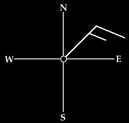 Wind Direction Indicator On Map Observed Winds: Represented By Wind Barbs