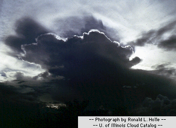 cumulonimbus clouds lightning