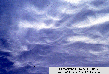 ice crystals in clouds